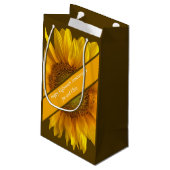 18周年記念ひまわり スモールペーパーバッグ (裏面アングル)