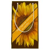 18周年記念ひまわり スモールペーパーバッグ (正面)