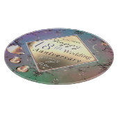 18周年記念アクアマ結婚リン・磁器 カッティングボード (角)