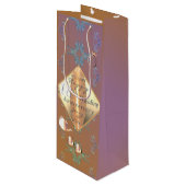 18周年記念結婚磁器抱き枕 ワインギフトバッグ (正面アングル)