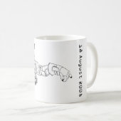 18威厳があるな2005年-宇宙飛行士 コーヒーマグカップ (正面右)