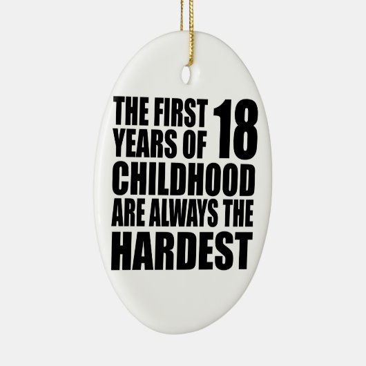 18子ども時代は常に誕生日 セラミックオーナメント (右)