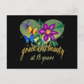 18年の猶予と美しい ポストカード (正面)