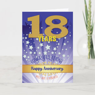18年リカバリ記念日はっきりした数値 カード