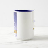 18年目の復興コイン記念日 あなたは奇跡です マグカップ (中央)