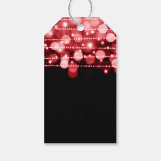 18日エレガント生誕祭パーティーが赤く輝く ギフトタグ (裏面)