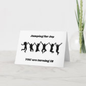 **18日**時間祝! カード (正面)