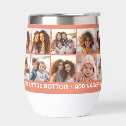 18枚の写真カスタムでフォトコラージュを作成 (左面)