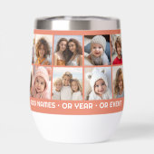 18枚の写真カスタムでフォトコラージュを作成 (背面)