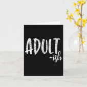 18歳おもしろいの誕生日ギフトシャツ カード (黄色い花)