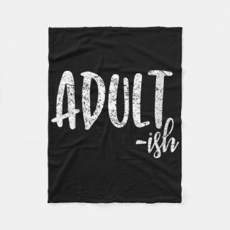 18歳おもしろいの誕生日ギフトシャツ フリースブランケット