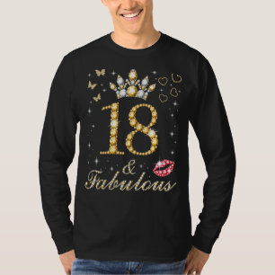 18歳と素晴らしい18誕生日18歳とファブル Tシャツ