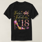 18歳のおばあさん18歳の誕生日 Tシャツ (デザイン正面)
