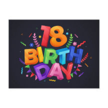 18歳の誕生日お祝い