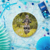 18歳の誕生日パーティーのフォトボーイ ペーパープレート (パーティー)