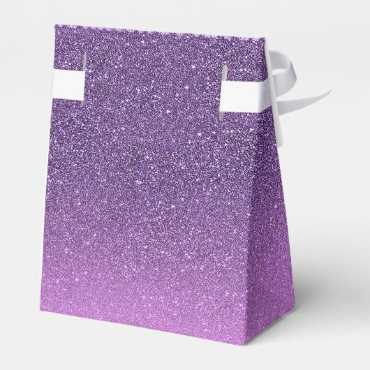 18歳の誕生日パープルグリッター感謝していユー フェイバーボックス (裏面サイド)