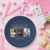 18歳の誕生日写真プレート ペーパープレート (パーティー)