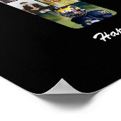 18歳の誕生日記念 フォトコラージュ カスタム ポスター (角)