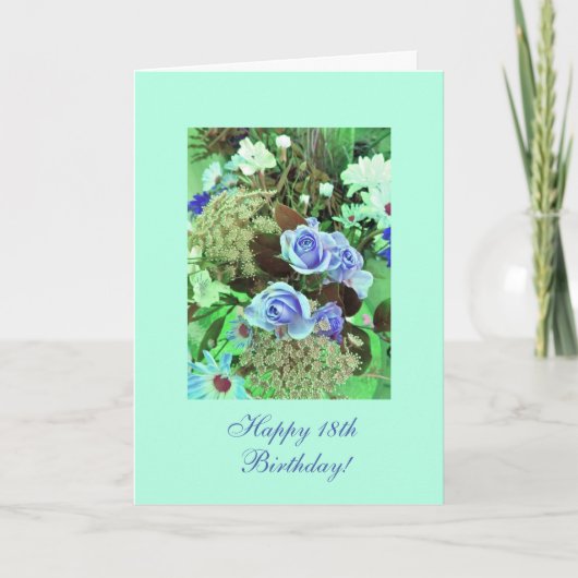 18歳の誕生日 カード (正面)