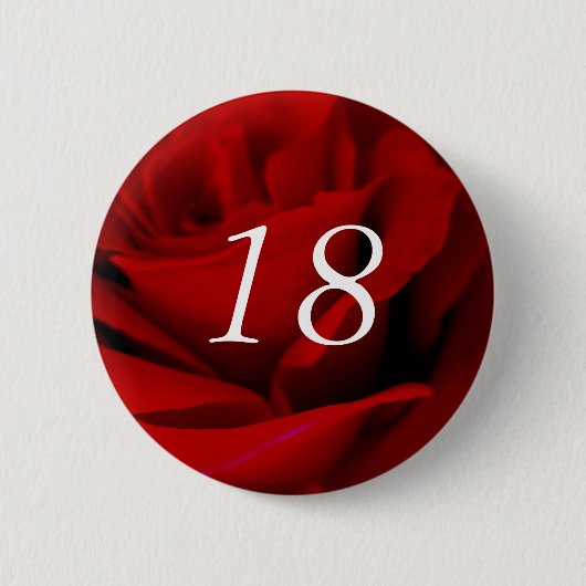 18歳の誕生日 缶バッジ (正面)