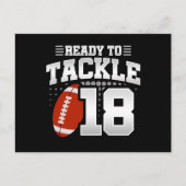 18歳の誕生日 18年記念日 カップル ポストカード (正面)