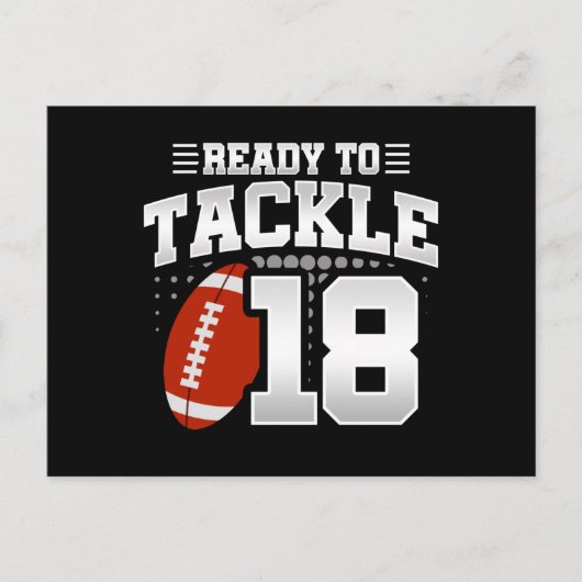 18歳の誕生日 18年記念日 カップル ポストカード (正面)