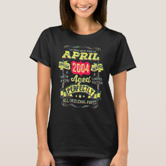 18歳の誕生日 2004年4月 誕生日のプレゼント Tシャツ