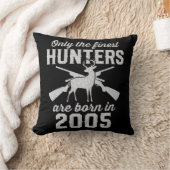 18歳の鹿ハンターのためのギフト18誕生日200 クッション (ブランケット)