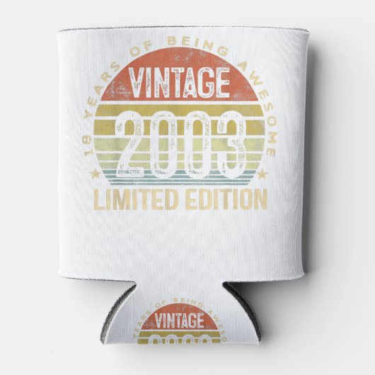 18歳ギフトヴィンテージ2003限定版18t 缶クーラー (正面)