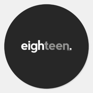 18歳18歳Py N ラウンドシール