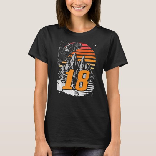 18歳18誕生日28 Tシャツ (正面)