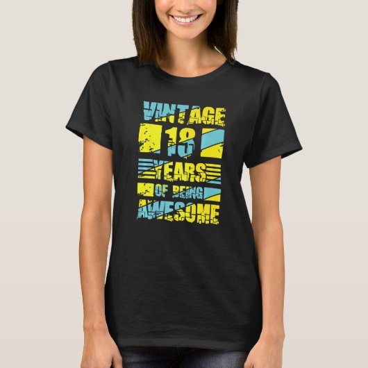 18歳18誕生日4 Tシャツ (正面)