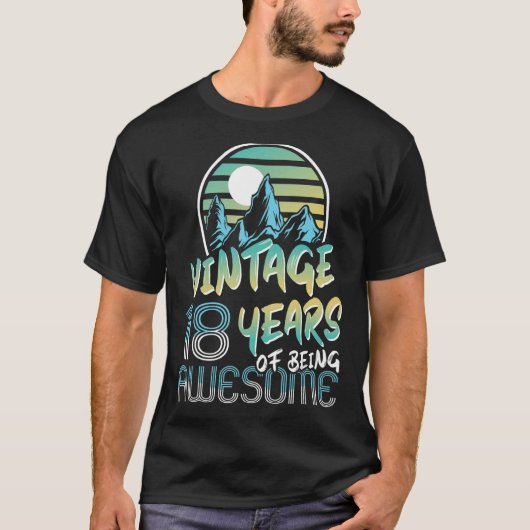 18歳18誕生日6 Tシャツ (正面)