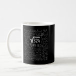 18歳324, 18誕生日グラの平方根 コーヒーマグカップ<br><div class="desc">324、18誕生日グラフィックの18歳の平方根</div>