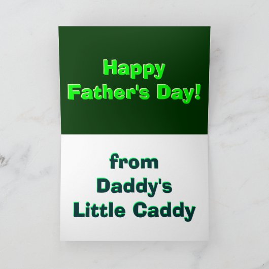 18番目の穴 カード (内部)