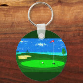 18番目の穴 キーホルダー (正面)