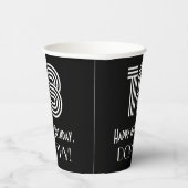 18番目の誕生日:インスパイアアールデコの検索「18」 +名前 紙コップ (右)