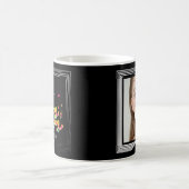 18素晴らしい誕生日マカスタムグ写真名文字 コーヒーマグカップ (中央)