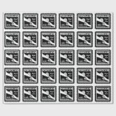 18結婚周年磁器伝統的 ラッピングペーパー (フラット)