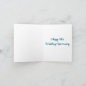 18結婚周年記念日18年 カード (内部)