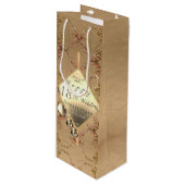 18結婚周年記念磁器猫の目 ワインギフトバッグ (正面アングル)