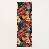 #18花柄 ヨガマット (裏面)