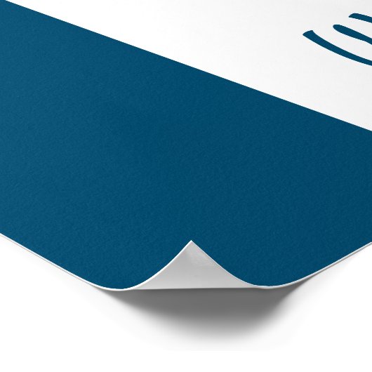 18誕生日の写真のコラージュ ポスター (角)