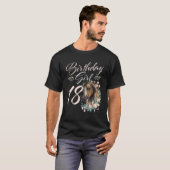 18誕生日ガールホース18歳Bday Tシャツ (正面フル)