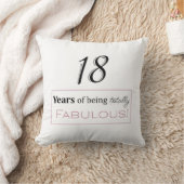 18誕生日ピローギフト クッション (ブランケット)