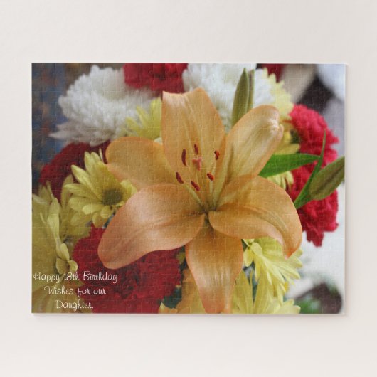 18誕生日娘。 ジグソーパズル (横)