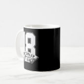 18誕生日正式に大人になり現在は白 コーヒーマグカップ (正面左)