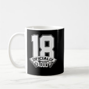 18誕生日正式に大人になり現在は白 コーヒーマグカップ