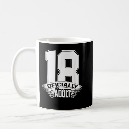 18誕生日正式に大人になり現在は白 コーヒーマグカップ (左)