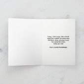 18誕生日誕生日ピンクパターンカード カード (内部)